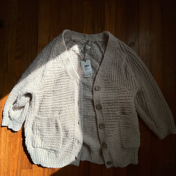 Barefoot Dreams NWT cozy twist raglan cardigan - Picture 2 of 4